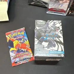 Pokemon TCG Scarlet & Violet Black Bolt Booster Bundle 6 Packs + Destined Rivals - Image 1