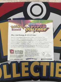 Pokemon Sword And Shield vivid Voltage Booster Box And Acrylic Case - Image 5