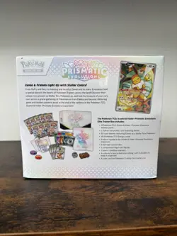 🔥Pokemon TCG Prismatic Evolutions ETB Elite Trainer Box SEALED BRAND NEW 🔥 - Image 3