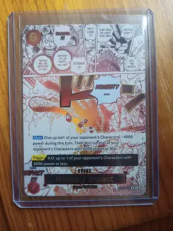 OP11-018 Honesty Impact Rare Alt Art English One Piece TCG Card Event Manga MINT - Image 1