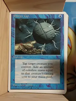 Energy Tap MTG Core Set 4th Edition Regular - Image 1