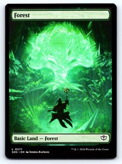 Forest Full Art NONFOIL - Secrets of Strixhaven - MTG - Image 1
