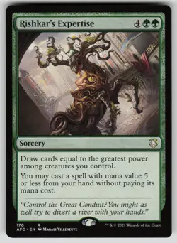 Rishkar's Expertise Normal R Commander Adventures in the Forgotten Realms 170 NM - Image 1
