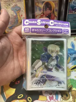 Chara Fate/Grand Order FGO Saber Artoria Pendragon Sleeves 65 Ct New Sealed - Image 1