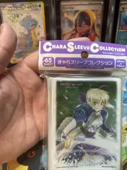 Chara Fate/Grand Order FGO Saber Artoria Pendragon Sleeves 65 Ct New Sealed - Image 2
