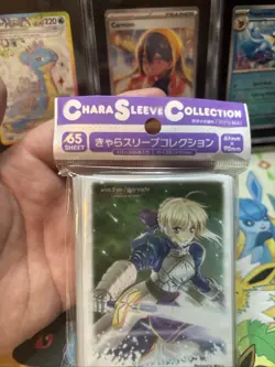 Chara Fate/Grand Order FGO Saber Artoria Pendragon Sleeves 65 Ct New Sealed - Image 3
