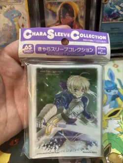 Chara Fate/Grand Order FGO Saber Artoria Pendragon Sleeves 65 Ct New Sealed - Image 4