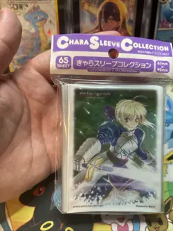 Chara Fate/Grand Order FGO Saber Artoria Pendragon Sleeves 65 Ct New Sealed - Image 5
