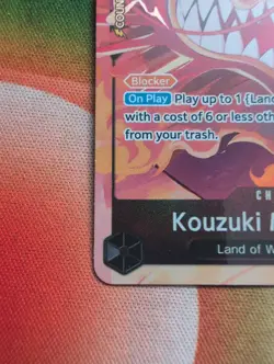 Kouzuki Momonosuke OP16-085 Alt Art SR One Piece TCG English - Image 2