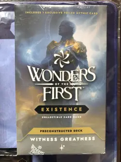 Wonders of the First Existence 1st Edition Starter Deck Witness Greatness - Image 1
