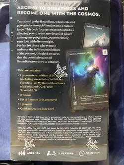 Wonders of the First Existence 1st Edition Starter Deck Witness Greatness - Image 2
