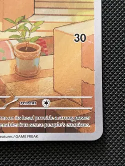 Fresh Pulled NM Ralts 211/198 Illustration Rare Holo Pokemon Card Scarlet Violet - Image 5