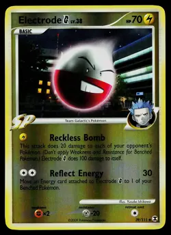 Pokemon Card - Electrode G Rising Rivals 39/111 Uncommon Reverse Holo - Image 1