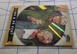 Fleer Brilliants Superman - Ma & Pa Kent #10 Golden Flight Parallel 13/24 - Card - Image 3