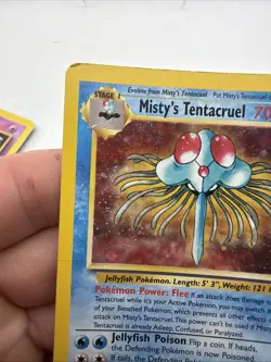 Misty's Tentacruel - 10/132 - Holo Rare Gym Heroes Set - Pokemon Card - MP - Image 2