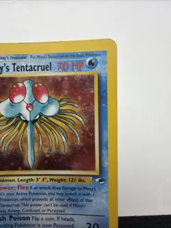 Misty's Tentacruel - 10/132 - Holo Rare Gym Heroes Set - Pokemon Card - MP - Image 3