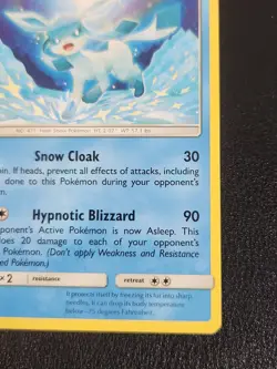 Pokemon Glaceon SM238 SM Black Star Promo - Image 4