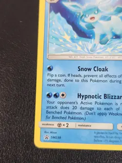 Pokemon Glaceon SM238 SM Black Star Promo - Image 5