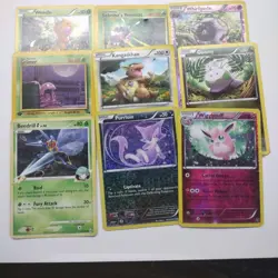 Lot of 9 Pokemon HP/Damaged WOTC & Mid-Era Vintage Lot G - Image 1