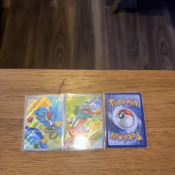 Pokemon First Partner Illustration Collection Series 1 Kanto Gen 1 Starter Set - Image 4