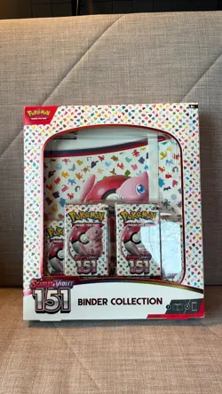 Nintendo Pokemon TCG Scarlet & Violet - 151 Binder Collection - 4 Packs 820650853142 - Image 1