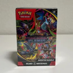 Pokemon TCG Mega Evolution—Phantasmal Flames Booster Bundle 2025 (6 Packs) - Image 1