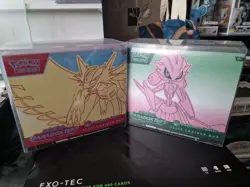 Paradox Rift Pokemon Center Elite Trainer Boxes Roaring Moon And Iron Valiant - Image 1