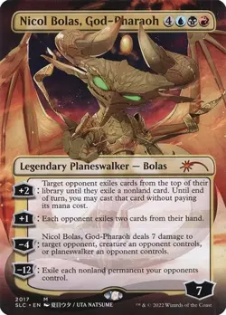 Nicol Bolas, God-Pharaoh - Extended Art SLD NM MTG - Image 1