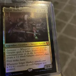Edgar Markov 0243 Mythic Rare Innistrad Remastered Magic The Gathering MTG TCG - Image 4
