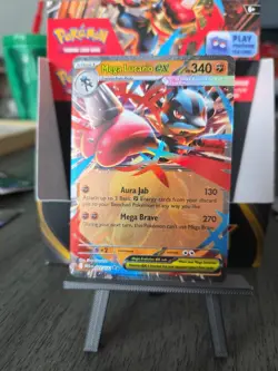 Pokemon TCG Mega Evolution - Mega Lucario ex 077/132 - English - Image 1