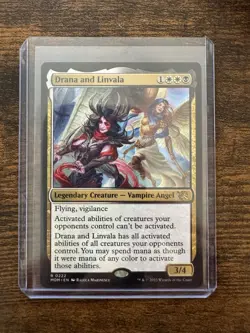 Drana and Linvala - Light Play MTG March of the Machine - Image 1