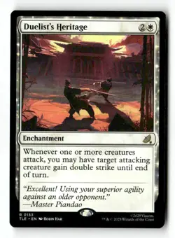 Duelist's Heritage 153 Rare MTG TLE NM - Image 2