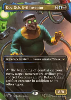 Doc Ock, Evil Inventor (Borderless) 24 SPE Marvel's Spider-Man: Eternal-Legal NM - Image 1