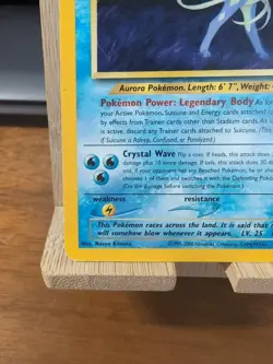 Suicune 27/64 - Neo Revelation - Rare Non Holo - 2001 Pokemon MP - Image 3
