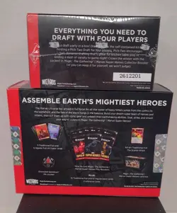 Magic: The Gathering Marvel Super Heroes (1 - Draft Night & 1 Bundle) Box Lot 2 - Image 2