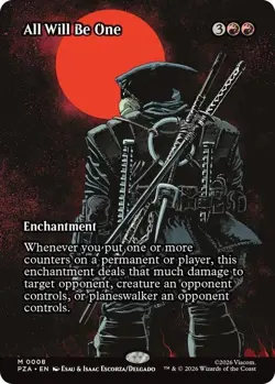 All Will Be One (Borderless Foil) Teenage Mutant Ninja Source Material (PZA) MTG - Image 3