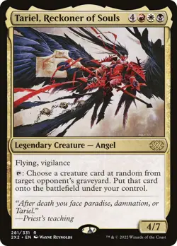 Tariel, Reckoner of Souls [Double Masters 2022 - 281] NM - Image 1