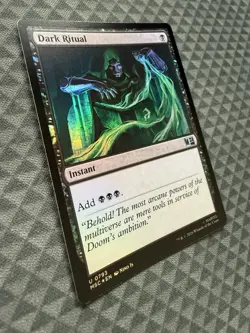 MTG Dark Ritual #0793 Foil Uncommon Commander: Marvel Super Heroes (MSC) - Image 3
