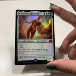 Hyperion, Supreme Hero Foil Marvel Super Heroes Mtg Nm 0599 - Image 1