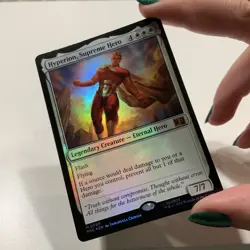 Hyperion, Supreme Hero Foil Marvel Super Heroes Mtg Nm 0599 - Image 2