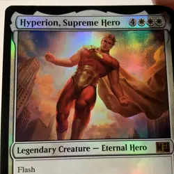 Hyperion, Supreme Hero Foil Marvel Super Heroes Mtg Nm 0599 - Image 3