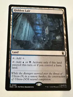 MTG Marvel Super Heroes Hidden Lair Regular NM - Image 1