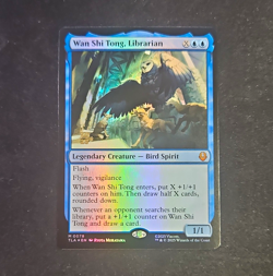 MTG Wan Shi Tong, Librarian 0078 TLA Mythic Foil Legendary Creature EN(Stamped) - Image 1