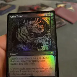 Grim Tutor Showcase Foil Special Guests #0076 Mythic Black EN 2021 - Image 3
