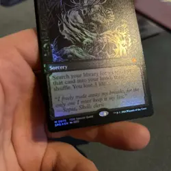 Grim Tutor Showcase Foil Special Guests #0076 Mythic Black EN 2021 - Image 4