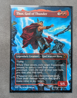 Thor, God of Thunder 0338 Full Art Regular - Marvel Super Heroes - Image 1