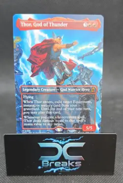 Thor, God of Thunder (Borderless) (0338) Marvel Super Heroes Regular - Image 1