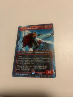 Thor, God of Thunder (Borderless) (0338) Marvel Super Heroes Regular - Image 1