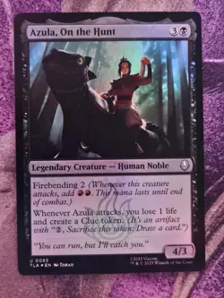 Azula, On the Hunt 85 Avatar: The Last Airbender Magic: The Gathering Foil NM - Image 1