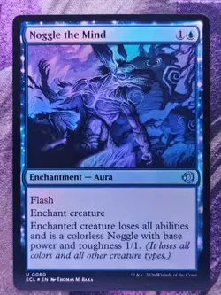 Noggle the Mind 60 Uncommon Lorwyn Eclipsed Magic: The Gathering Foil LP - Image 1